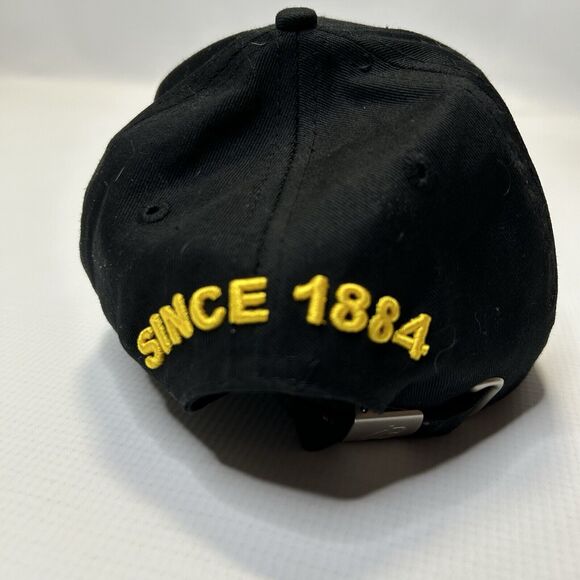 Breitling Watches 1884 Big Logo Embroidered Black Snapback Hat Cap - Picture 7 of 10